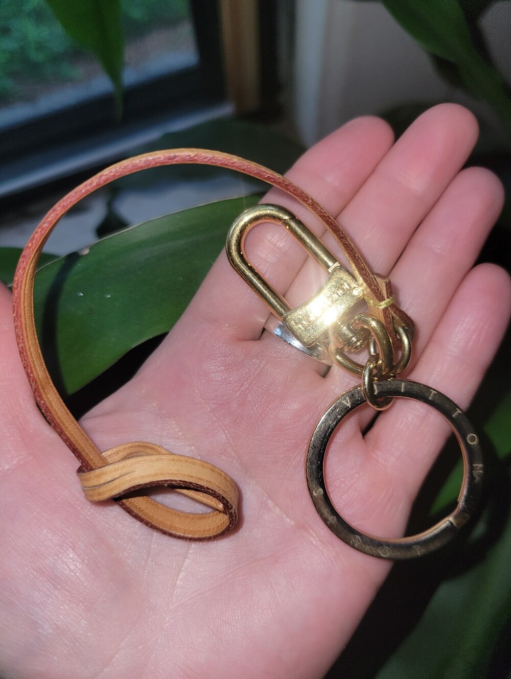 Louis Vuitton Keychain Vachetta Keyring